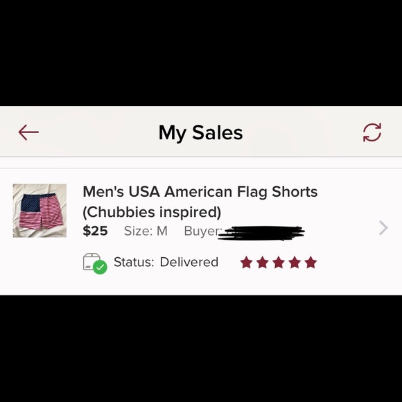 Men's USA American Flag Shorts (Chubbies inspired) - Picture 7 of 7